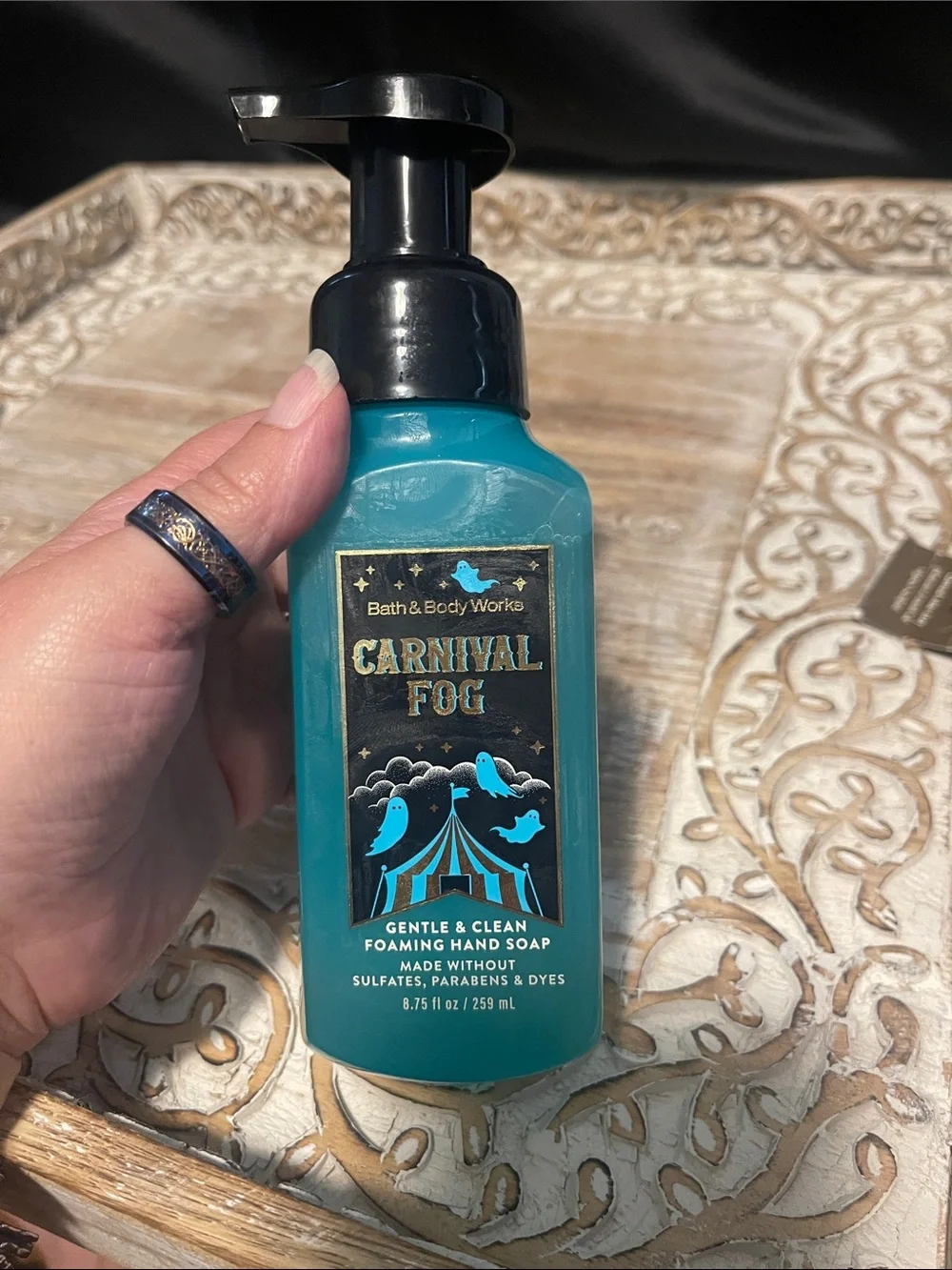 Bath & Body Works Carnival Fog Foaming Hand Soap - Teal & Black